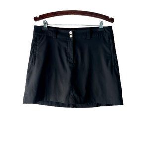 Nike NikeGolf Mini Skirt Skort Black Size 10